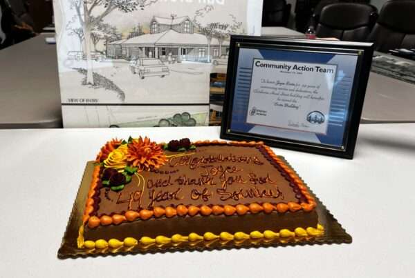 Retirement Cake for Joyce Irvin